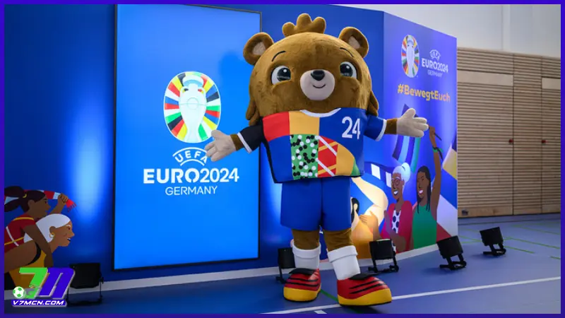 Sự đồng hành của linh vật Euro 2024